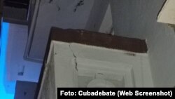 Desplome del balcón sobre el bar-restaurante "El Tablazo"