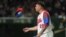 El pitcher Yariel Rodríguez en el juego contra Australia, en los cuartos de final del Clásico Mundial de Báisbol, en Tokío, Japón. (AP/Toru Hanai)