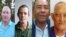 Los prisioneros políticos: Félix Navarro Rodríguez (69), Lázaro Yuri Valle Roca (61), Carlos Manuel Pupo Rodríguez (68 años de edad) y Miguel Díaz Bauza (80).