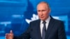 Presidente de Rusia Vladimir Putin durante discurso en Foro Económico del Este