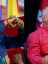 Nicolás Maduro y Diosdado Cabello, señalados por EEUU como líderes del Cártel de los Soles, Organización Terrorista Extranjera. 