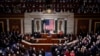 El presidente Donald Trump habla ante el Congreso en su discurso del Estado de la Unión, el 4 de febrero de 2020. 