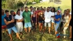 Migrantes cubanos denuncian violaciones de DDHH en campamento del Darién