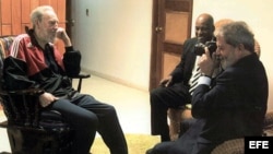 El 15 de enero de 2008, Fidel Castro recibió a Luiz Inácio Lula da Silva, quien visitó Cuba por 24 horas.