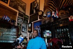 Carlos Cristóbal Márquez, dueño del restaurante San Cristóbal en el que cenó la familia Obama cuando visitó La Habana.