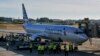 Un avión de American Airlines en el Aeropuerto Internacional José Martí de La Habana YAMIL LAGE / AFP