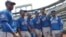 Jugadores dominicanos en el equipo World Team - Miguel Sano, Yordano Ventura, Yeison Asencio, Miguel Almonte, Gregory Polanco y Arismendy Alcantara. 