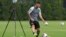 Messi entrena como parte del Inter Miami.