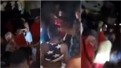 Cubanos protestan en Bayamo, provinca de Granma. Foto: Captura de video (Web Screenshot)