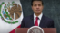 El presidente de México, Enrique Peña Nieto habla a la nación este miércoles