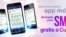 Cuballama promociona SMS gratis a Cuba desde su app.