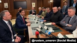 El secretario de Estado de EEUU, Marco Rubio, se reúne en Florida con una delegación de Ucrania encabezada por el secretario del Consejo de Seguridad y Defensa Nacional de ese país, Rustem Umerov.