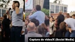 El precandidato presidencial colombiano Miguel Uribe recibió un disparo en la cabeza durante un mitin en Bogotá este sábado, 7 de junio. 