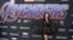 La actriz Lucy Liu durante la premier del filme "Avengers: Endgame"