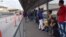 Cubanos bloqueados en la frontera de EEUU con Nuevo Laredo, México. 
