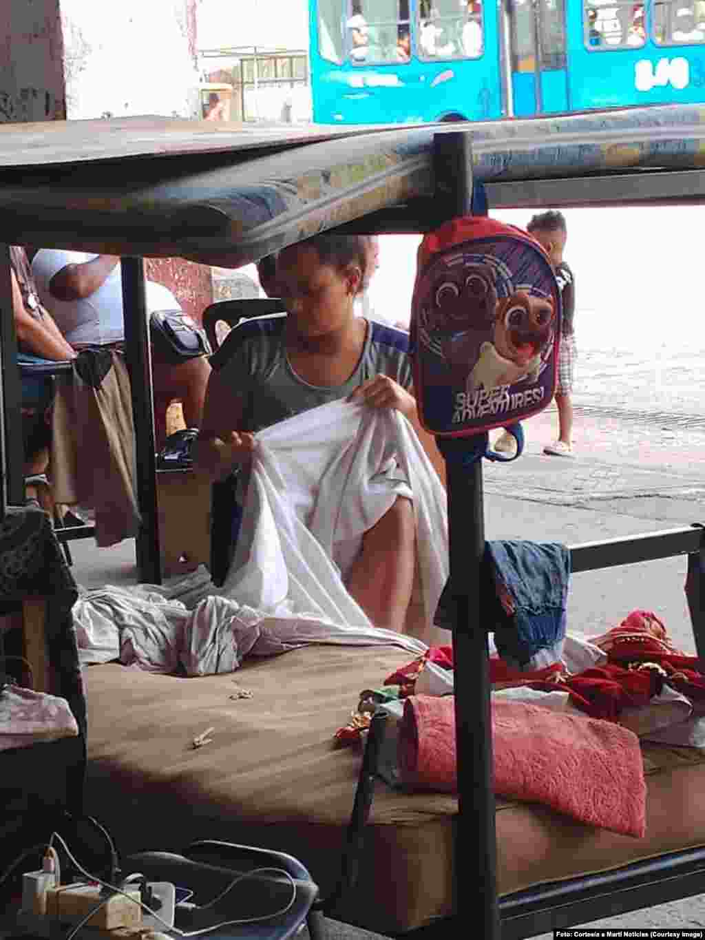 No tienen condiciones para cocinar.