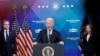 El presidente Joe Biden habla sobre la guerra en Ucrania y anuncia más ayuda militar para el país eslavo, en la Casa Blanca, en Washington. 