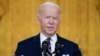El presidente de Estados Unidos, Joe Biden, habla sobre la crisis de Ucrania el martes 22 de febrero de 2022, en la Casa Blanca, en Washington. (AP Foto/Alex Brandon)