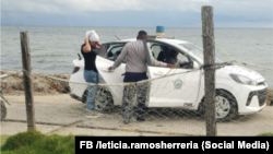 Leticia Ramos Herrería, Dama de Blanco de Cárdenas, fue detenida el 1 de noviembre de 2025. 