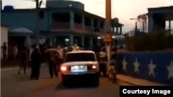 Captura del video grabado por Katia Hernández Torres y Esteban Ajete Abascal en San Diego de Los Baños, en Los Palacios, Pinar del Río.