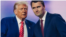 Charlie Kirk, fundador de la organización conservadora Turning Point USA, junto al presidente de EEUU, Donald Trump.
