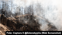 Imagen de referencia de soldados ucranianos en la guerra