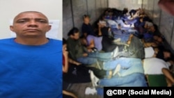 Cubano deportado de EEUU tenía una condena previa por el tráfico de 29 personas, incluidos niños, en la parte trasera de un camión. 
